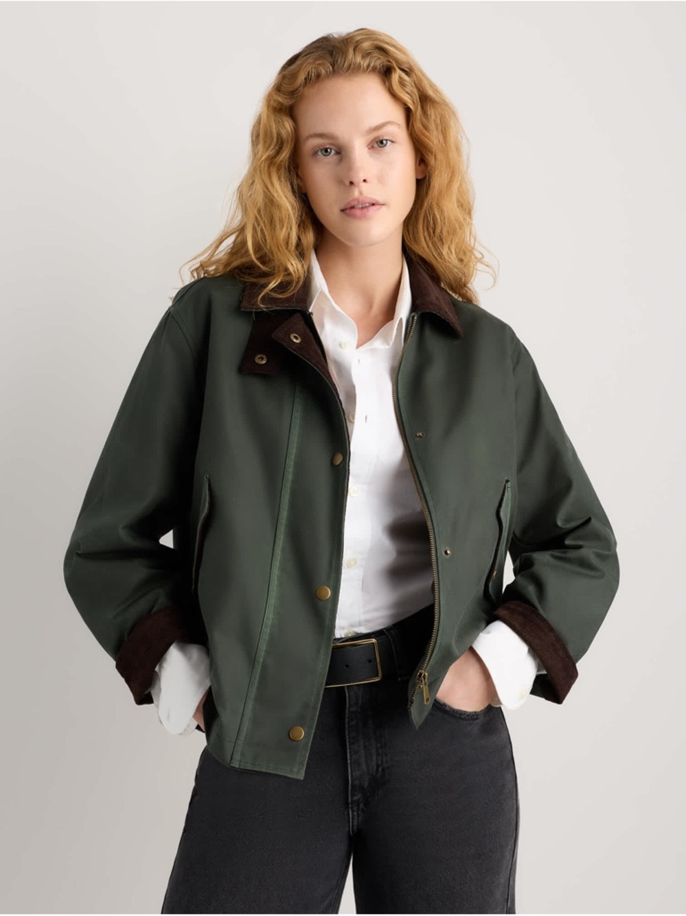 Quince Organic Cotton Waxed Jacket